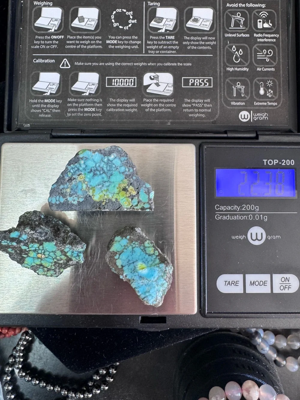 Blue Moon Turquoise-NV (3 pc)